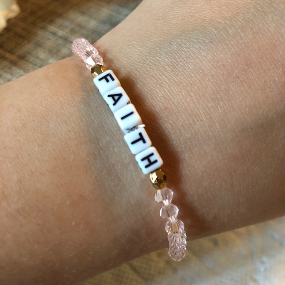 Handmade ‘Faith’ Bracelet - Picture 3 of 5